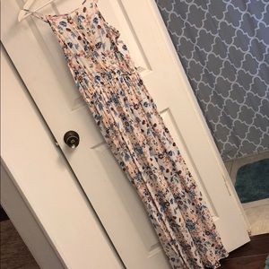 NWOT floral maxi dress